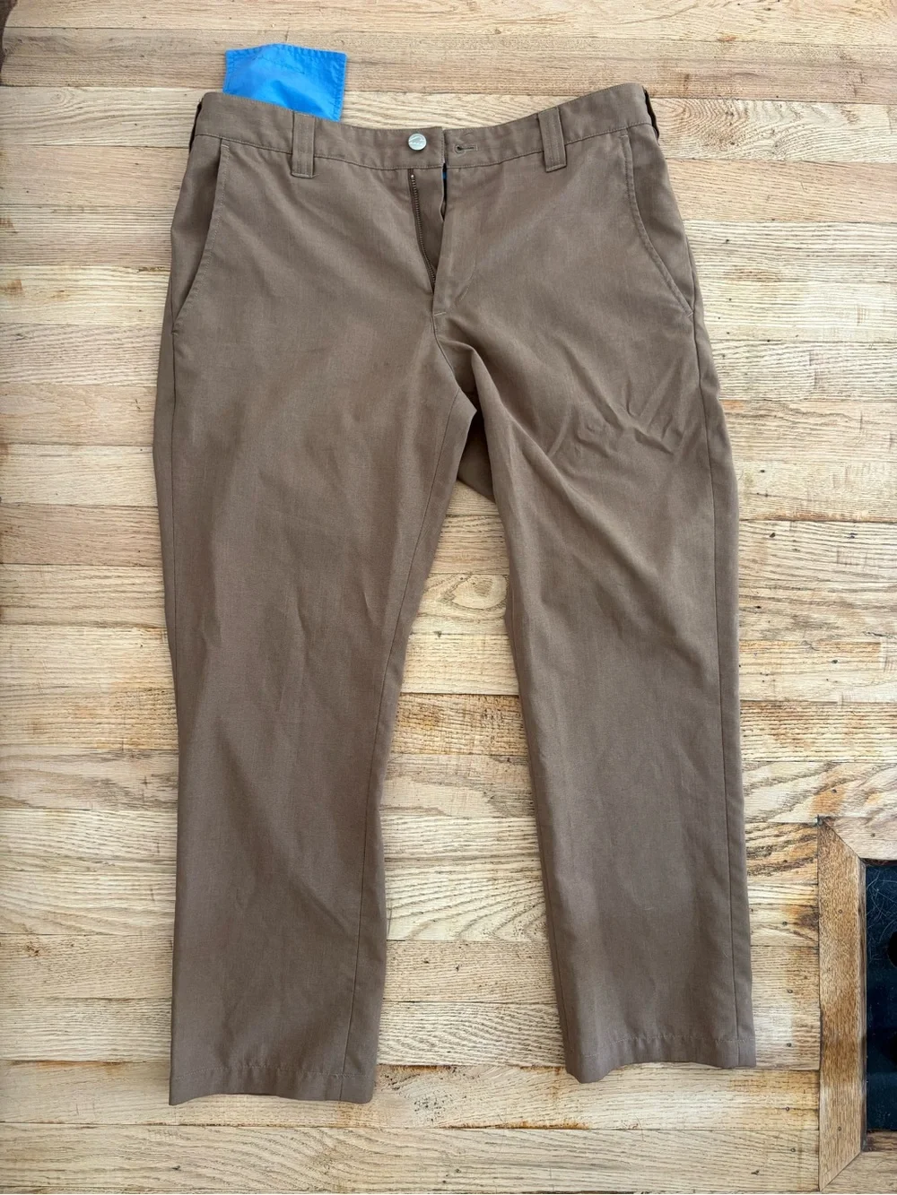 Men’s Slim Brown Chino Pants